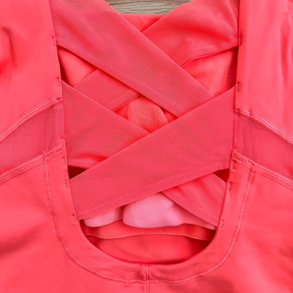 Lululemon Rise and Flow Tank Cape Red (8) - Picture 4 of 16